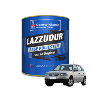 LAZZURIL POLIESTER LAZZUDUR PRATA LIGHT METALICO 900ML